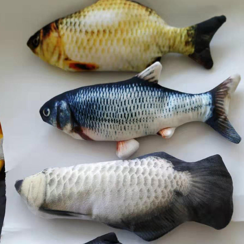 Electric Jumping Fish Cat Toy