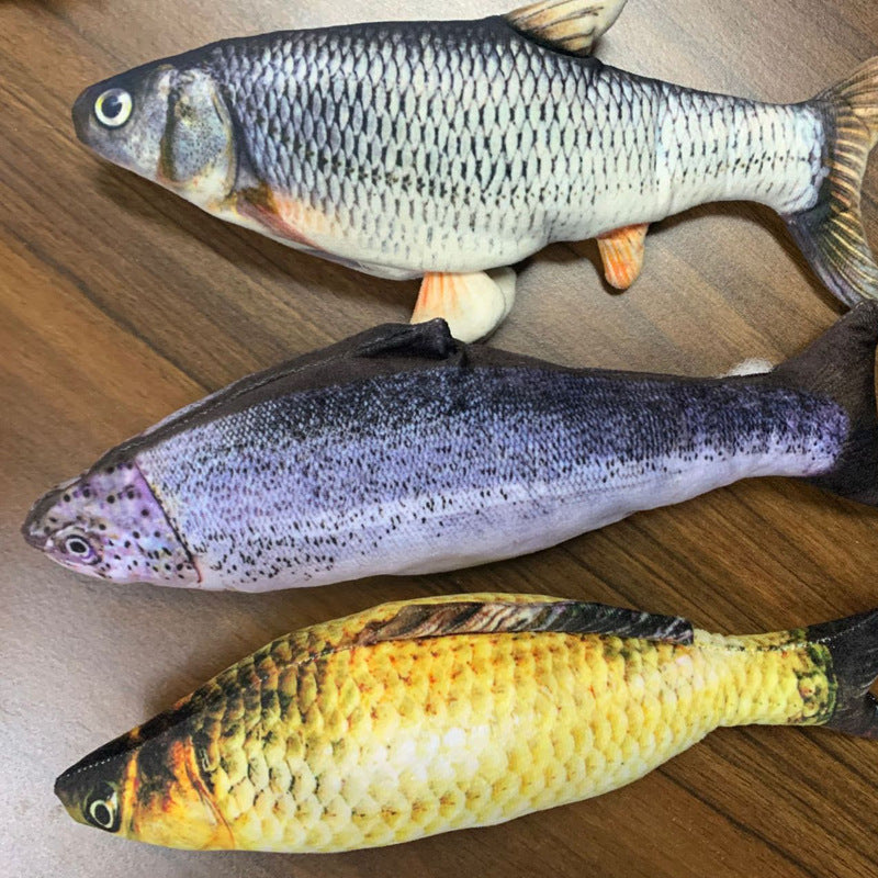 Electric Jumping Fish Cat Toy