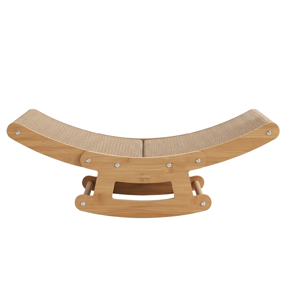 Cozy pet rocking chair, side view