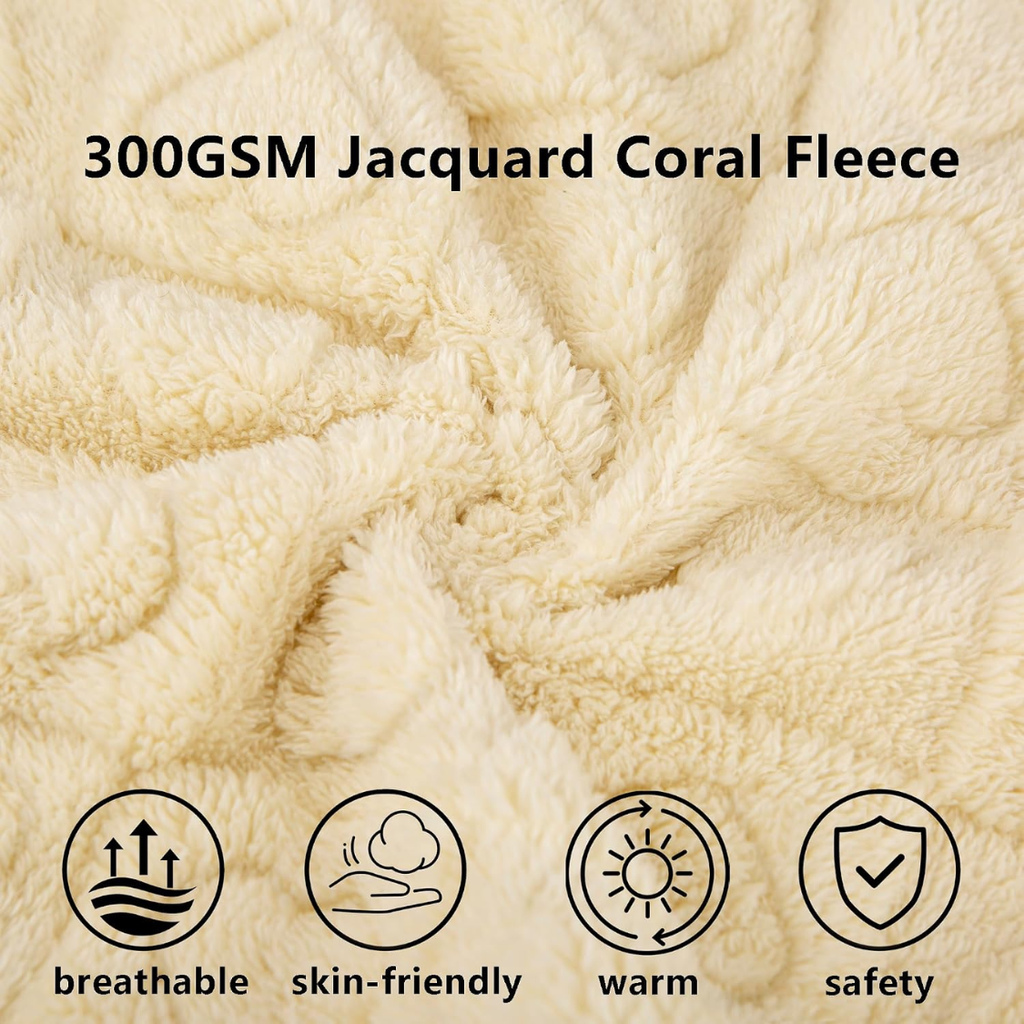 Pet Blanket For Dogs Cats, 300GSM Ultra Soft Coral Fleece Blanket, Washable Small Dog Cat Blanket
