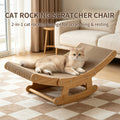 Pet rocking chair for cats and small dogs, front view
