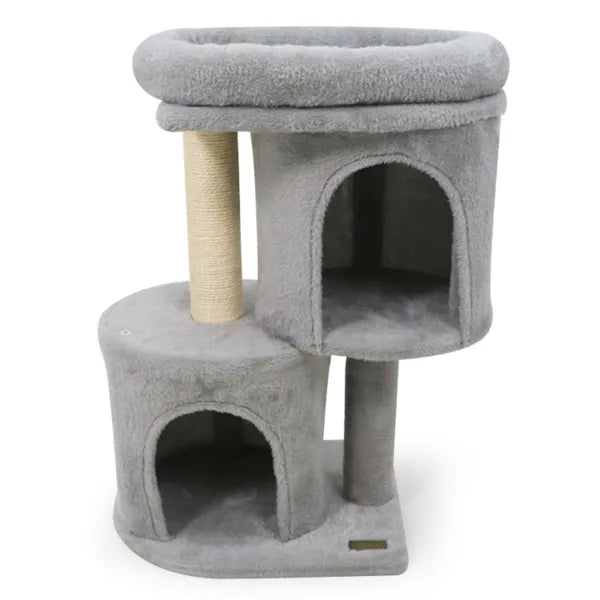 Cat tree with sisal scratching posts, detail view