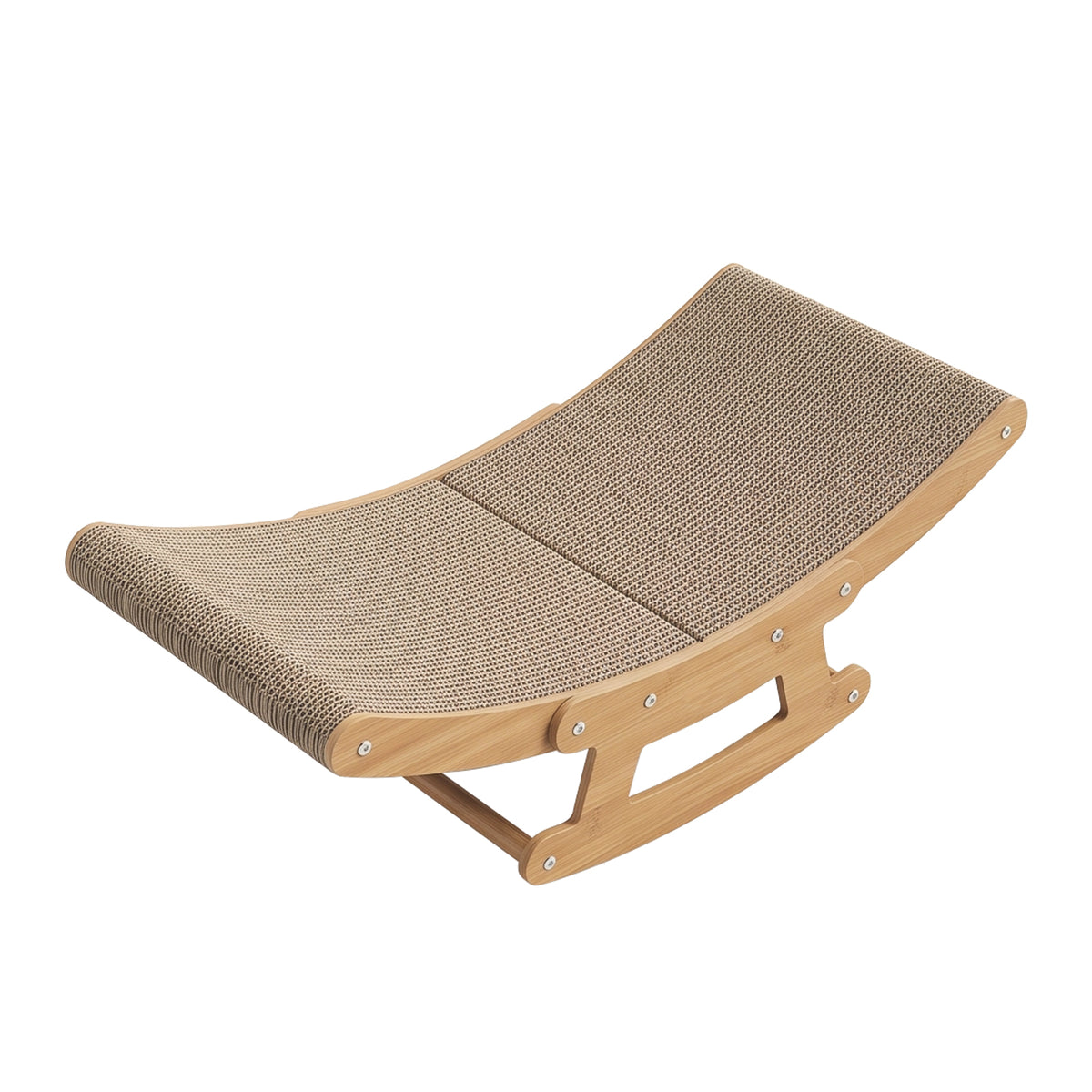 Pet rocking chair with durable design, detail view