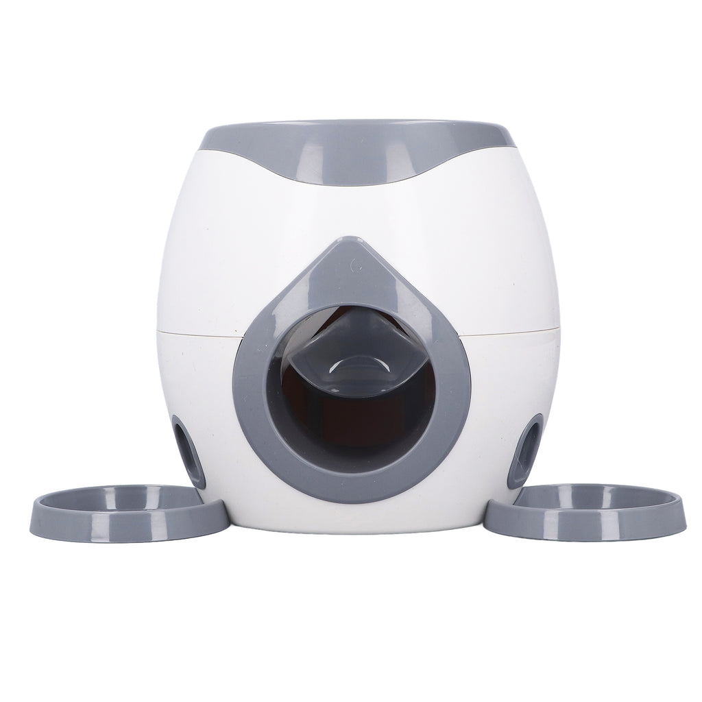 Dog tennis ball feeding machine side view